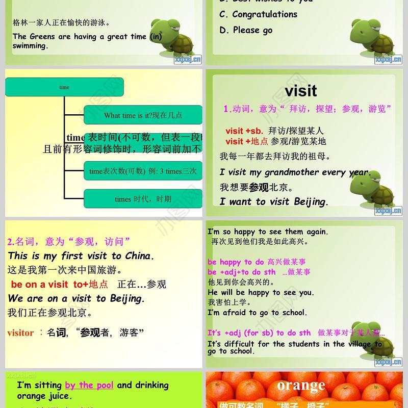  It is raining英语课件PPT模板