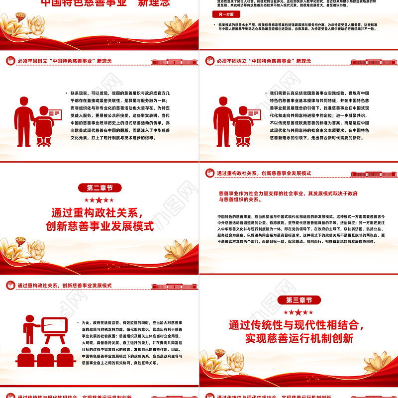2023以创新精神开创中国特色慈善事业高质量发展新局面PPT党课下载
