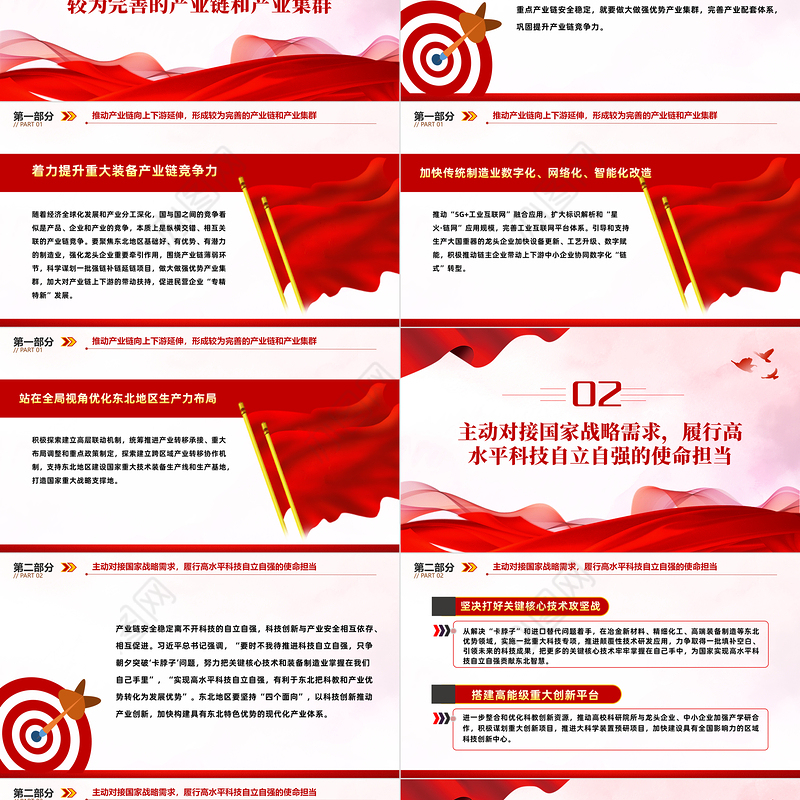 牢牢把握东北在维护国家产业安全中的重要使命PPT学习新时代推动东北全面振兴座谈会讲话课件