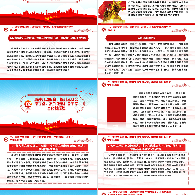 把握肩负新时代文化使命的重要原则ppt优质党政风意识形态理论课堂课件