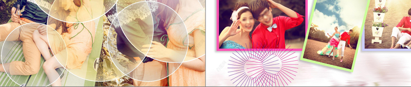 唯美时尚婚礼ppt视频模版图片素材设计