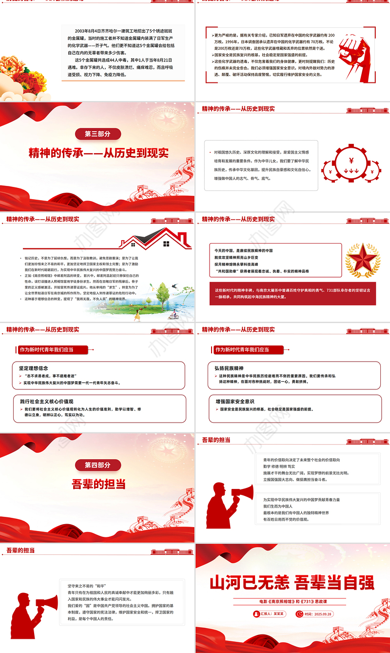 观看电影《南京照相馆》和《731》感悟思政课PPT课件