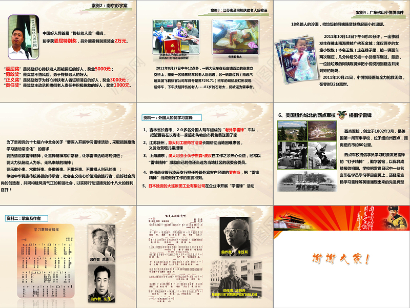 学习雷锋精神党课PPT课件