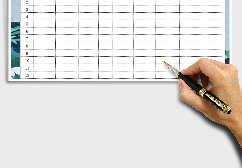 2021年简约通用物料清单表