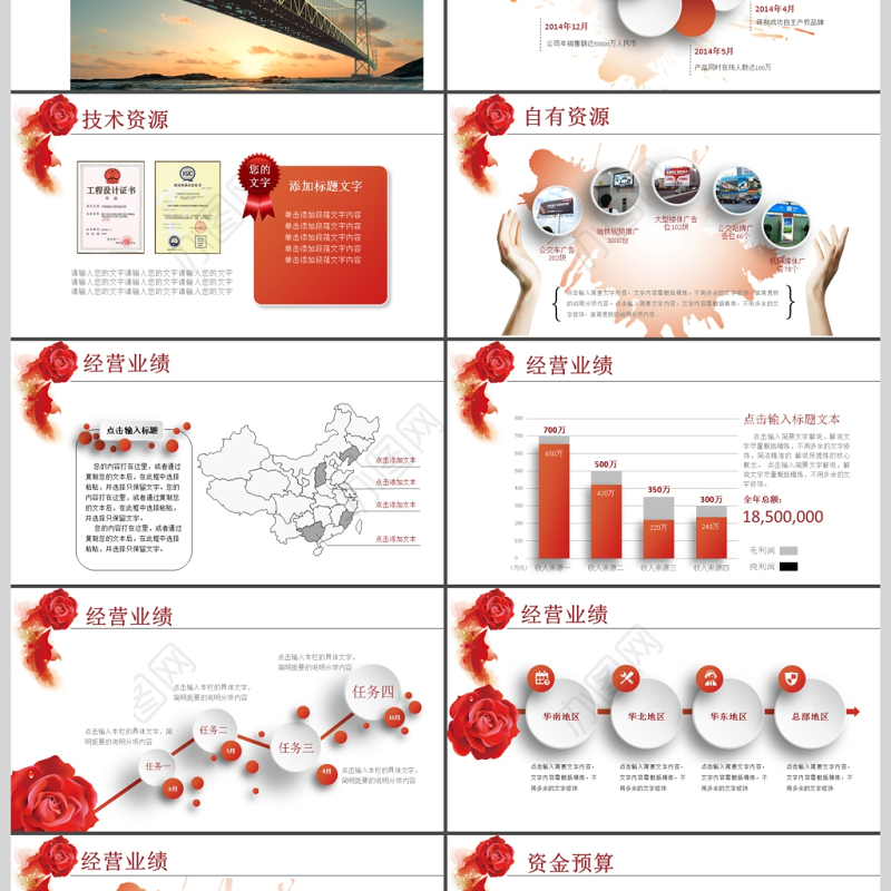 时尚企业文化宣传公司简介企业简介PPT