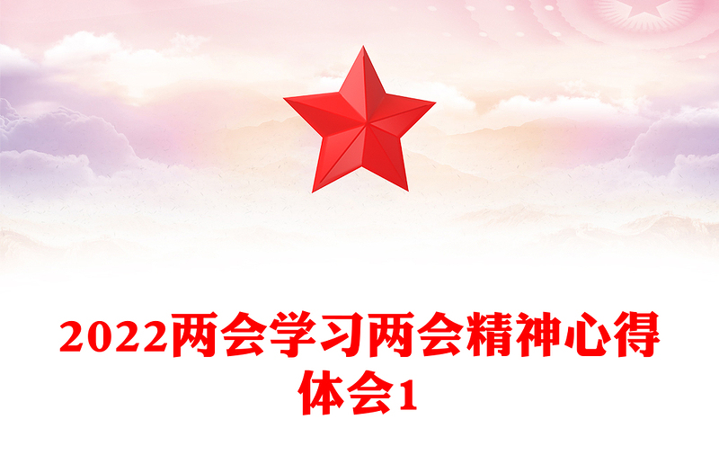 学习两会精神心得体会1