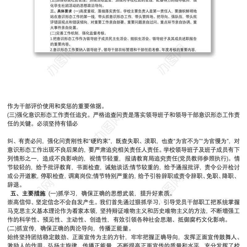 《20xx年学校意识形态工作总结》