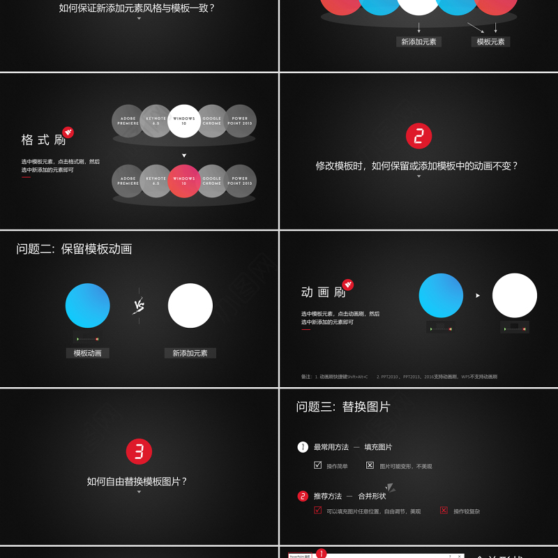 原创大气简约警察汇报PPT-版权可商用
