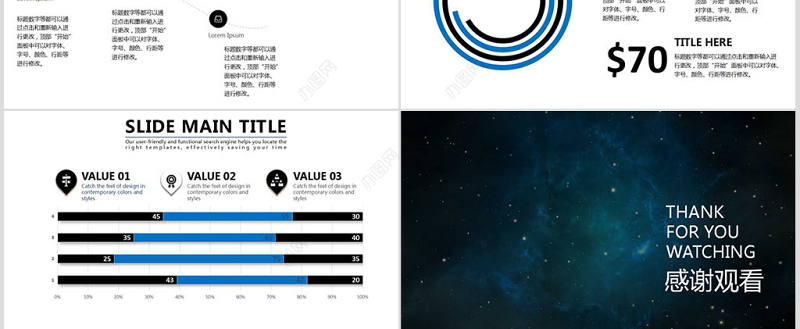 2019高科技宇宙星空创业商业计划书公司介绍PPT模板