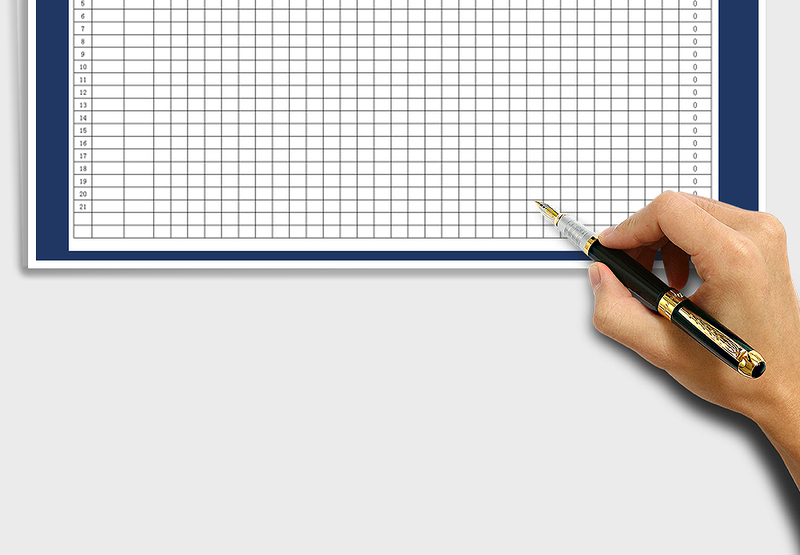 2021年点名表-考勤表