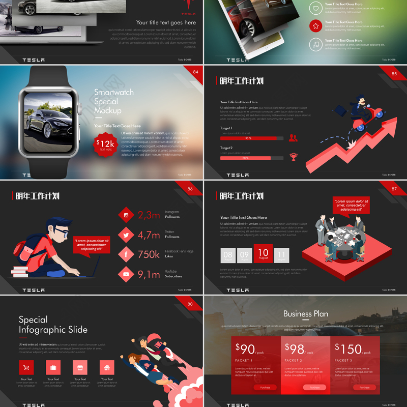 高端新能源汽车特斯拉tesla营销策划方案ppt