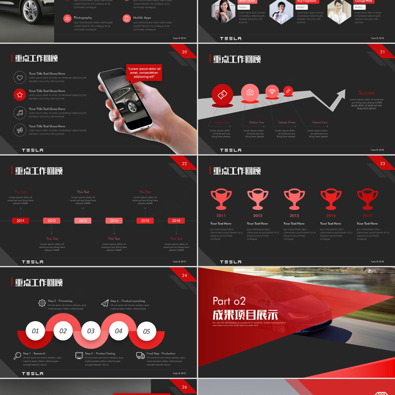 高端新能源汽车特斯拉tesla营销策划方案ppt