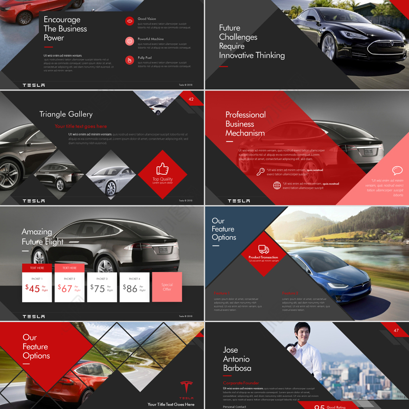 高端新能源汽车特斯拉tesla营销策划方案ppt