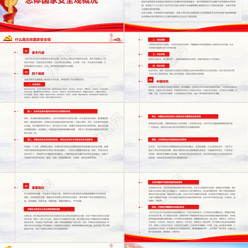 原创坚持总体国家安全观加强国家安全能力建设ppt-版权可商用