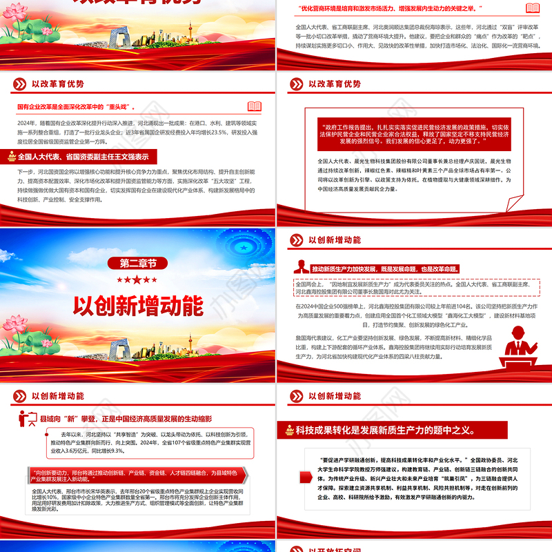 2025两会专题守正创新向改革要动力PPT课件