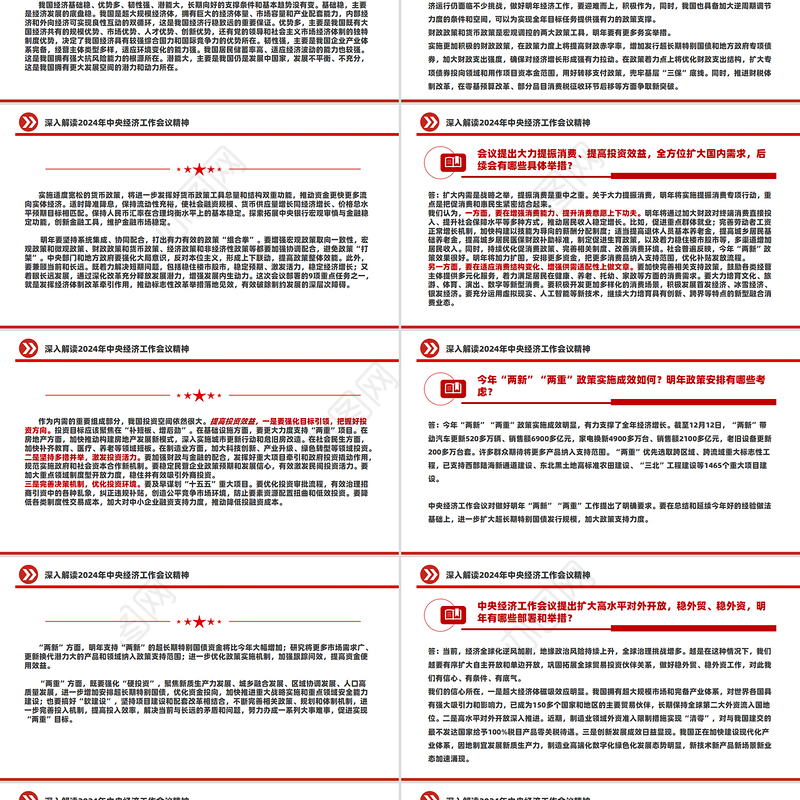 2024年中央经济工作会议精神解读PPT党课课件