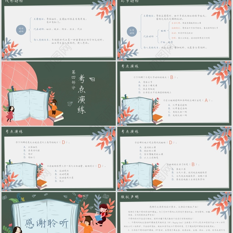 人教版八年级线形动物和环节动物课件