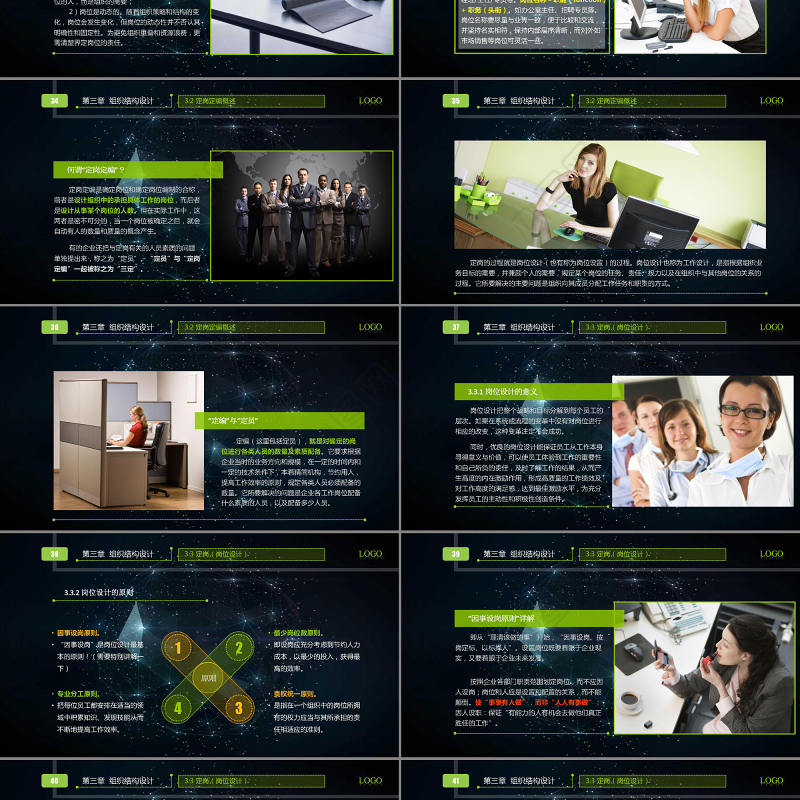 大气黑色企业新员工入职培训ppt模板