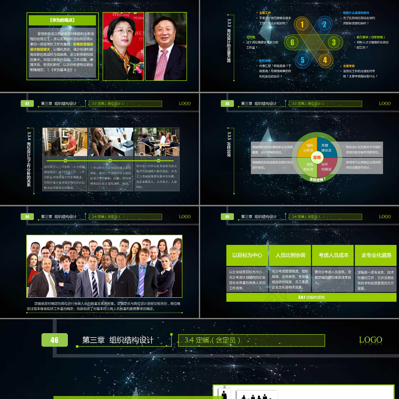 大气黑色企业新员工入职培训ppt模板