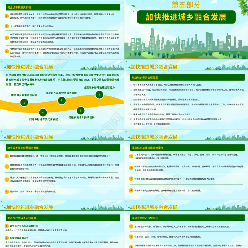 原创2019年新型城镇化建设重点任务PPT-版权可商用