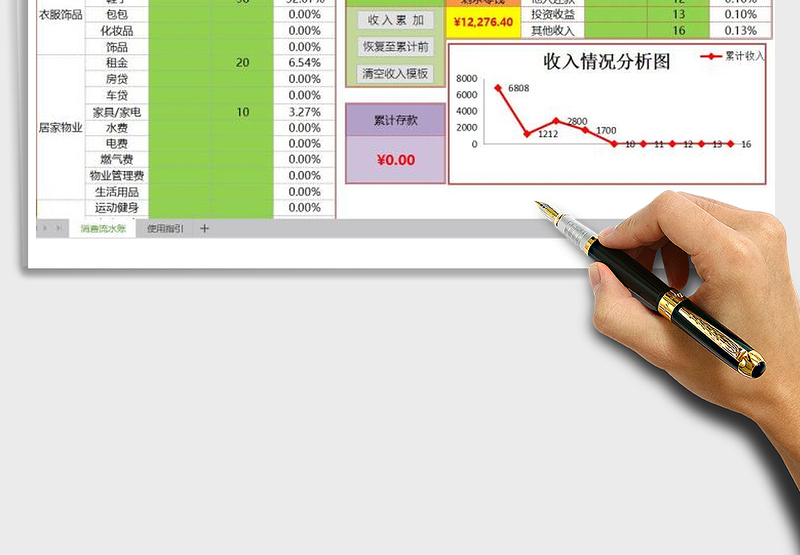 2021年个人理财记账系统（智能统计财务收支）