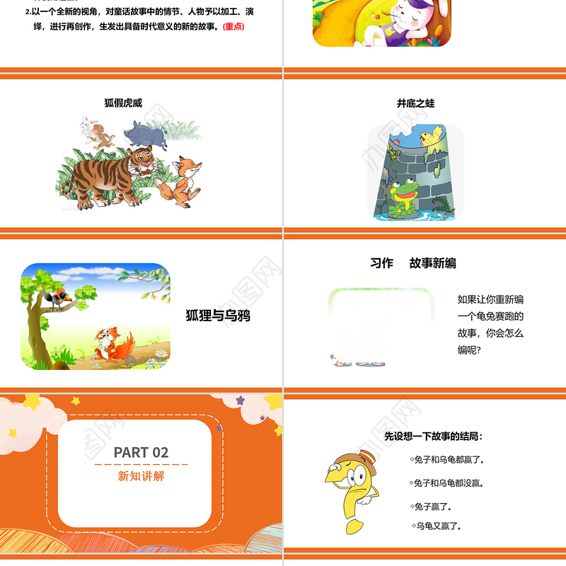 2022故事新编PPT习作小学四年级语文下册部编人教版教学课件