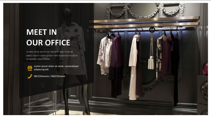 时尚品牌宣传推广策划营销介绍PPT模版