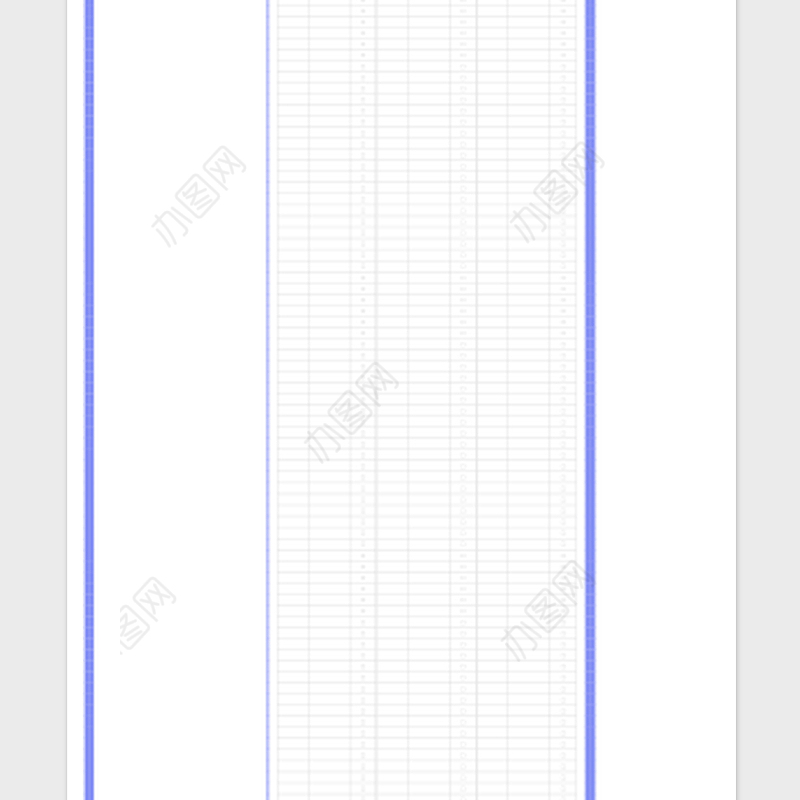 2024年日历工作计划表蓝色带图表