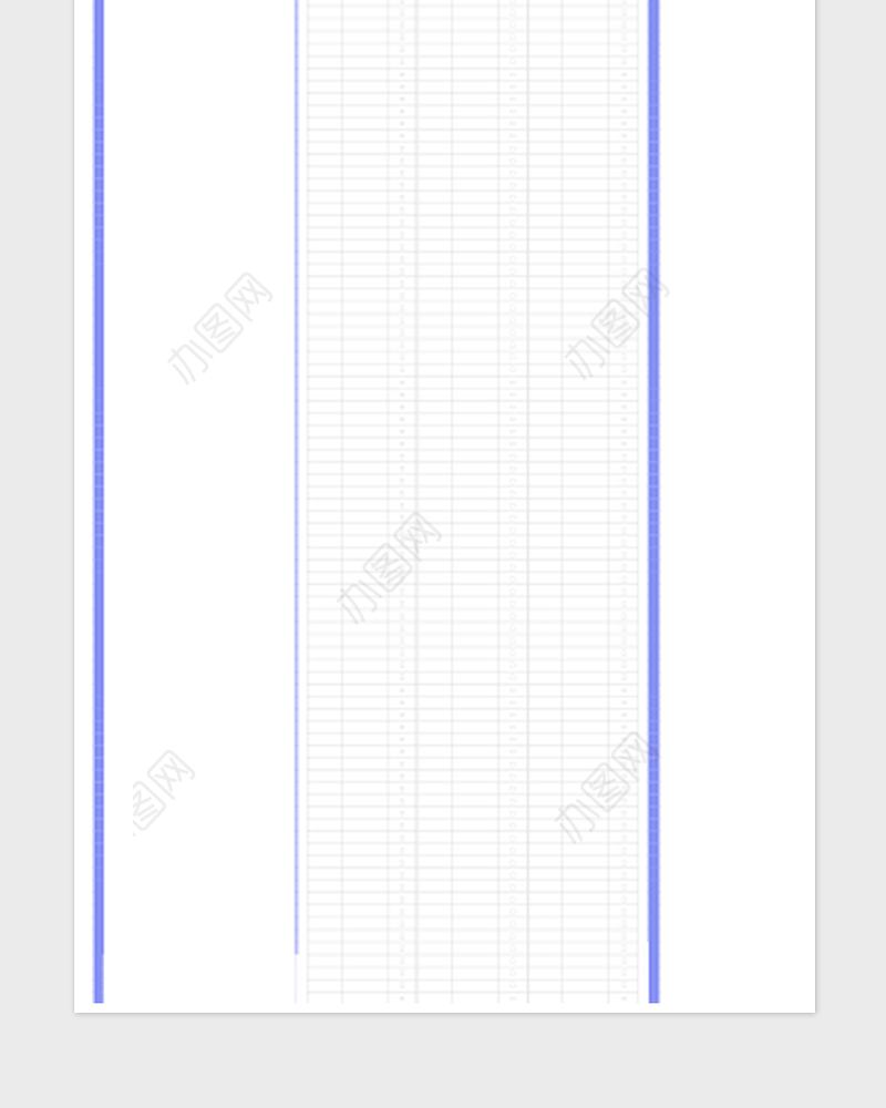 2024年日历工作计划表蓝色带图表