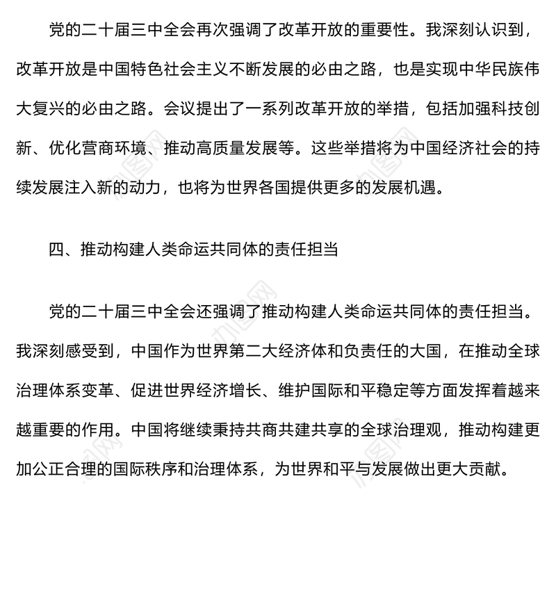学习贯彻党的二十届三中全会精神心得体会 (2)