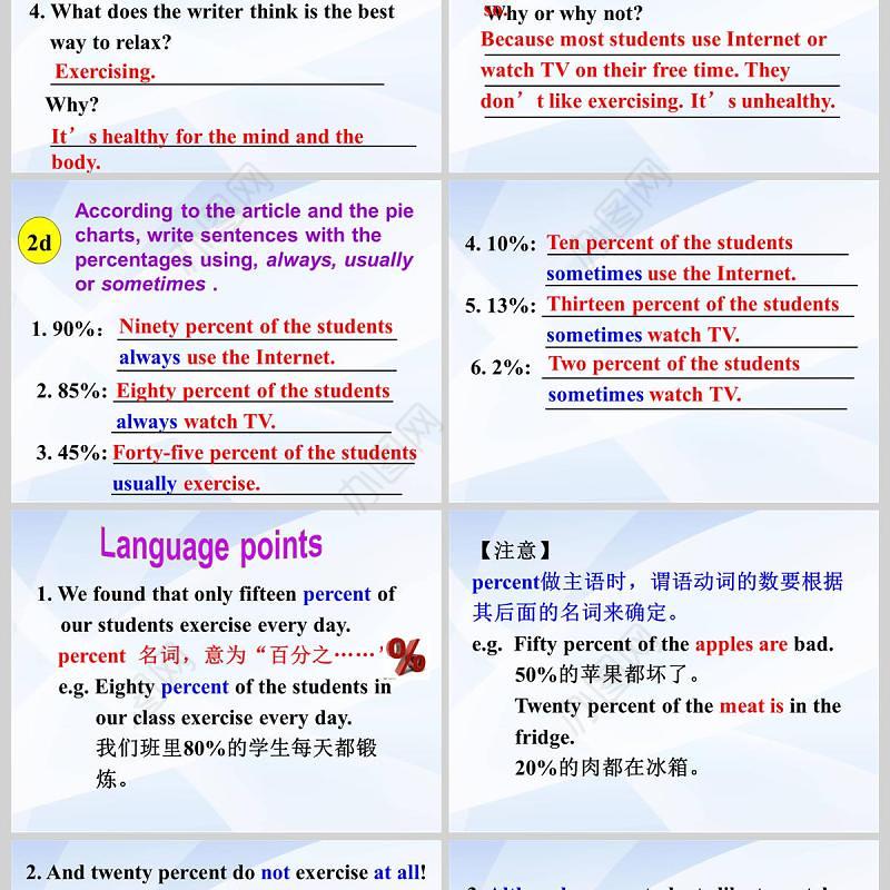  How often do you exercise英语课件PPT模板