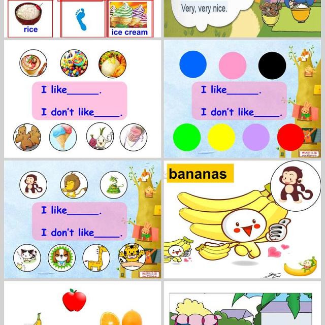  Do you like bananas 英语课件PPT模板