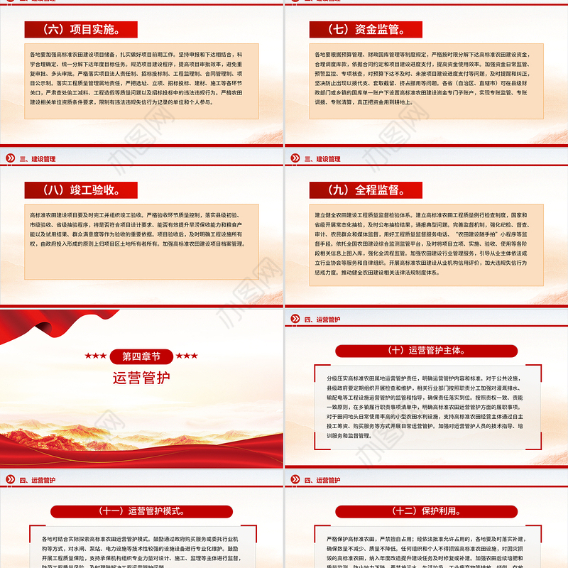 《逐步把永久基本农田建成高标准农田实施方案》PPT政策法规课件