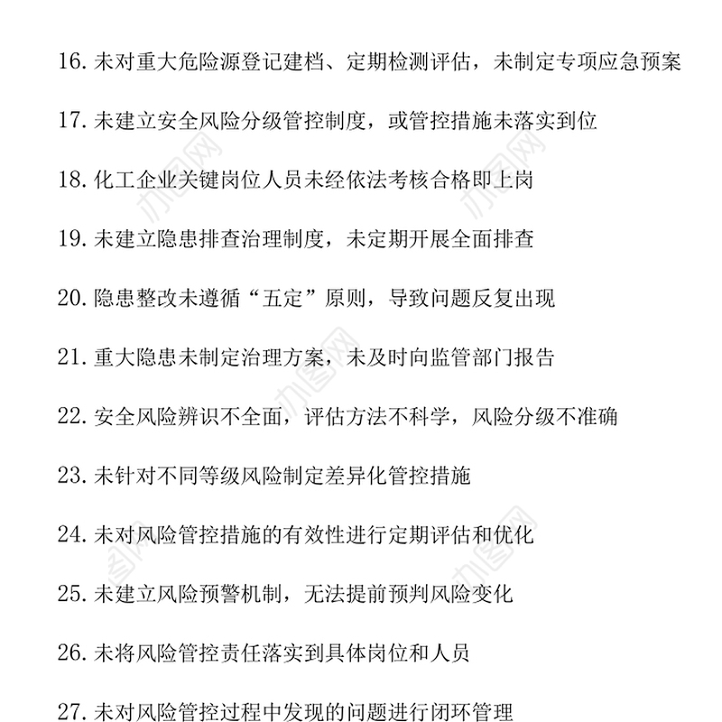 实用简洁安全生产领域的违规行为100条PPT安全生产月宣传课件(讲稿)