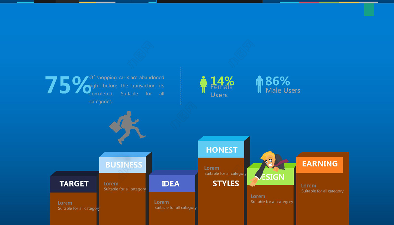 2019图表大全PPT模板