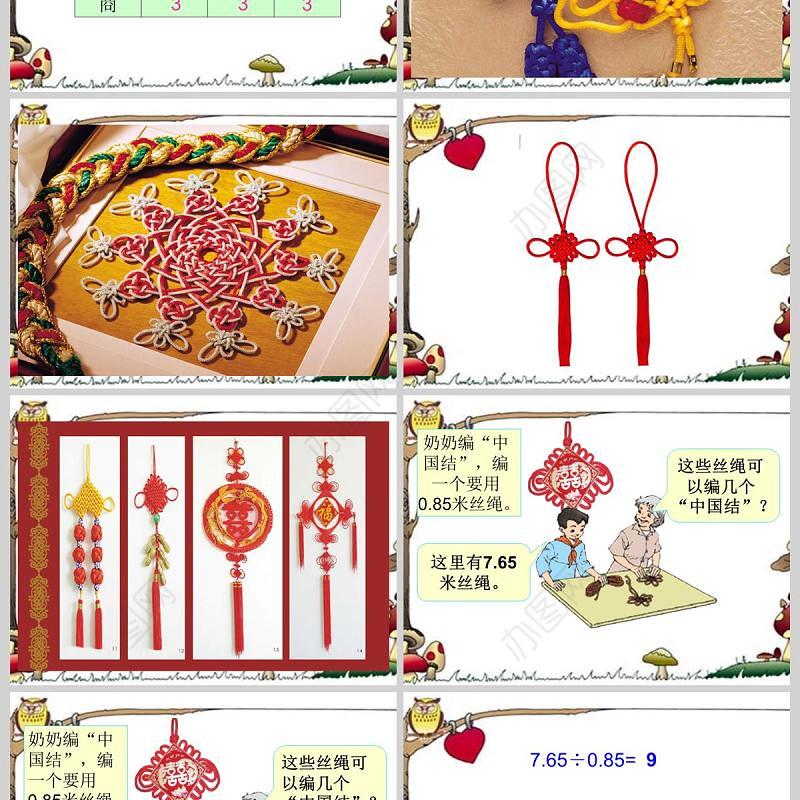  小数乘法和除法一个数除以小数PPT模板