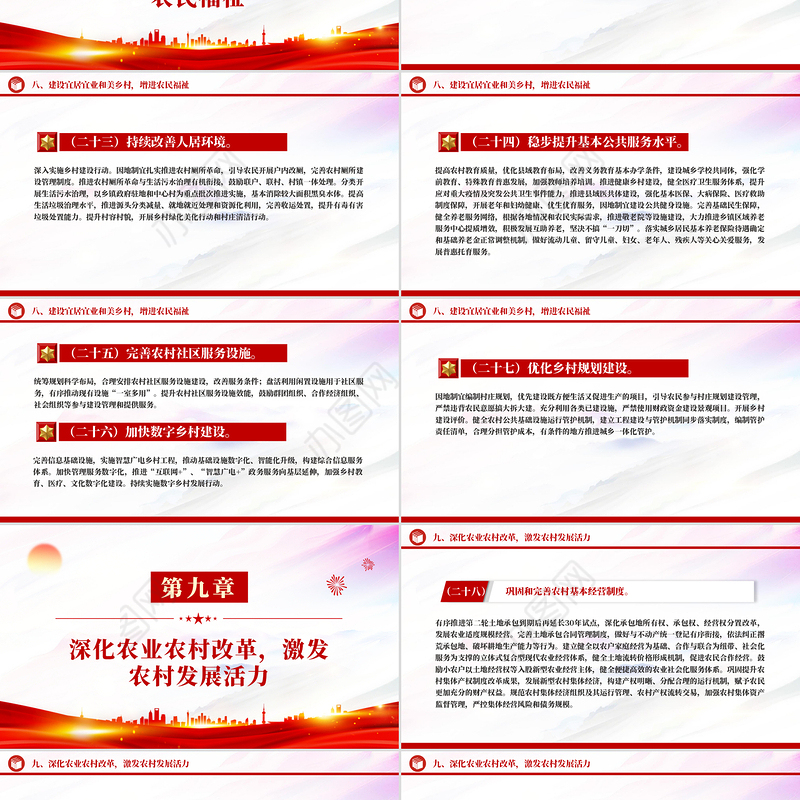 《乡村全面振兴规划（2024—2027年）》PPT精美简洁三农课件