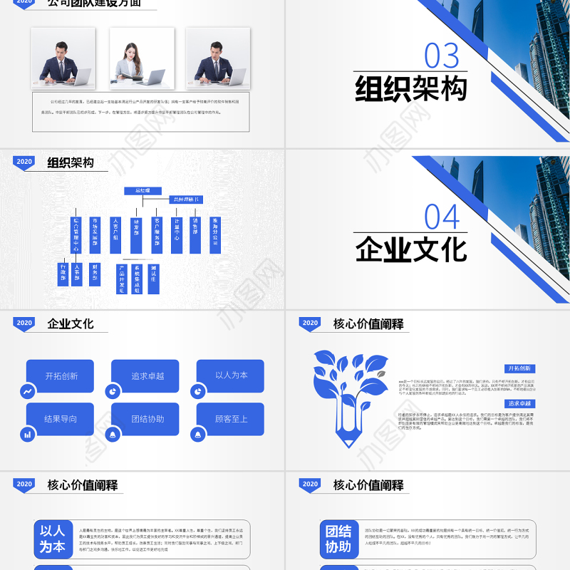 原创2020公司招聘新员工入职培训ppt培训手册模板-版权可商用