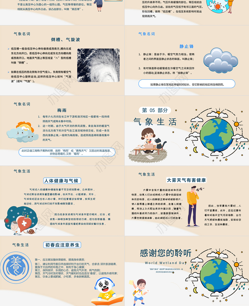 2022世界气象日节日介绍宣传