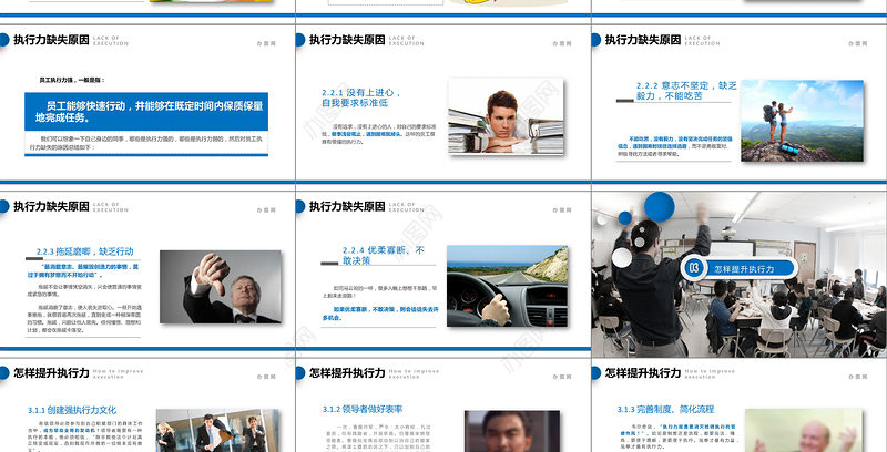 企业公司团队建设执行力培训PPT