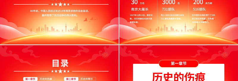 电影《南京照相馆》和《731》思政课PPT课件下载