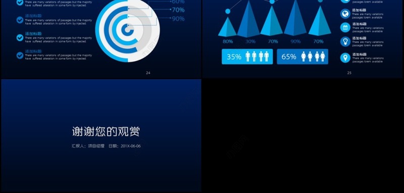 云计算互联网商务智能科技大数据PPT