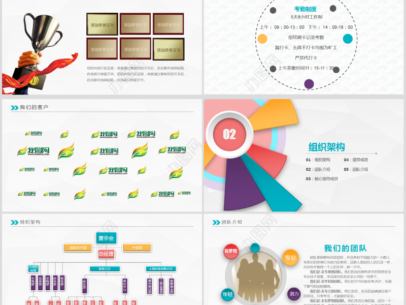 2021公司招聘新员工入职培训ppt模板