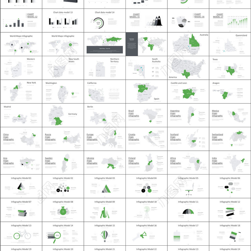 高端公司宣传计划总结关系列表数据图表合集