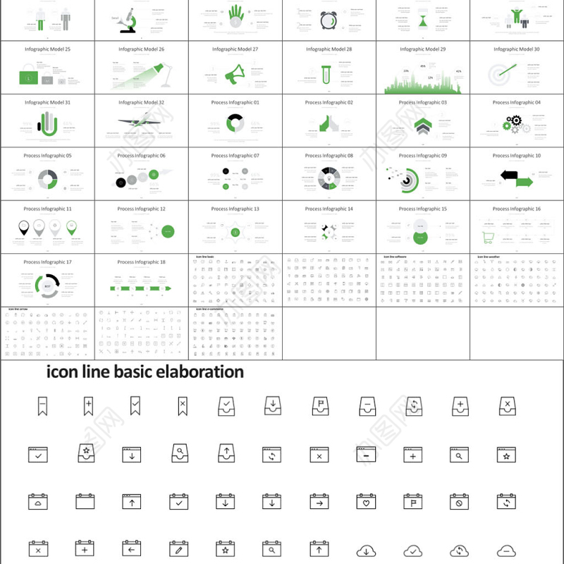 高端公司宣传计划总结关系列表数据图表合集