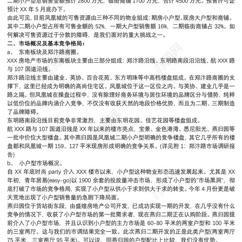 2021[房地产销售方案策划书]房地产营销策划书