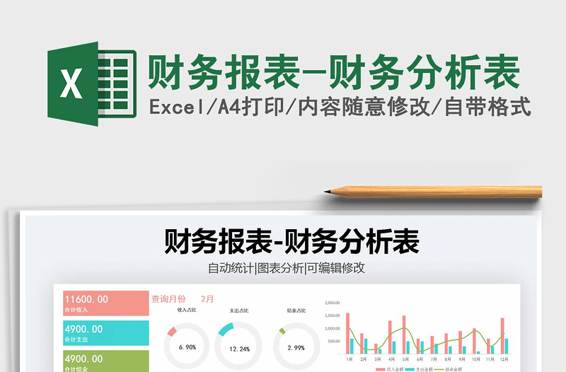 2021年财务报表-财务分析表