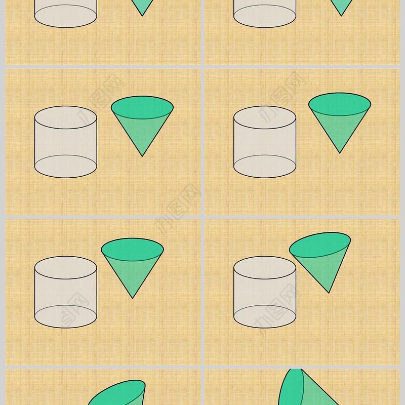  圆锥的体积数学课件PPT模板