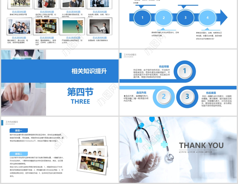 医生背景颅脑外伤护理查房PPT