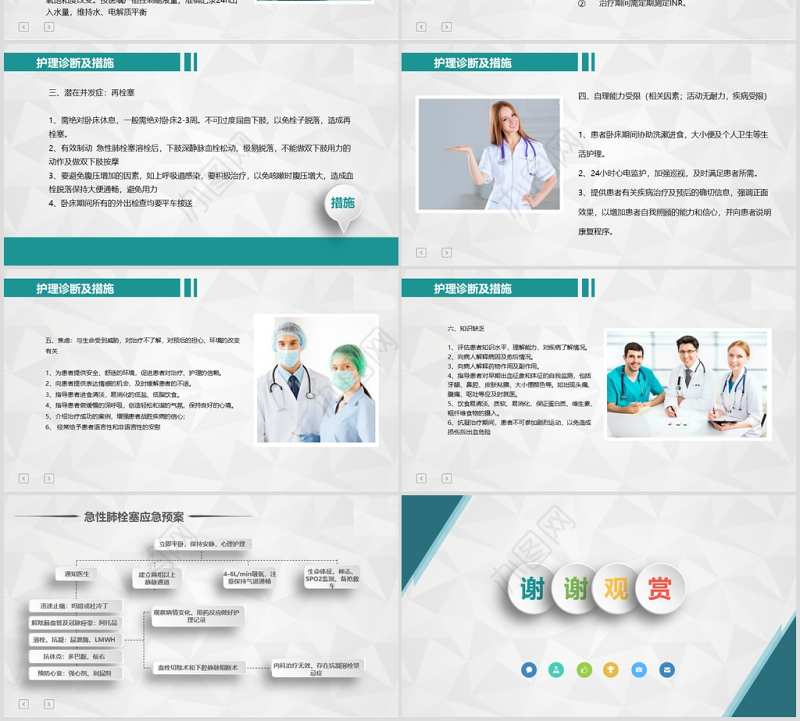 肺栓塞病人护理心内科护理查房PPT